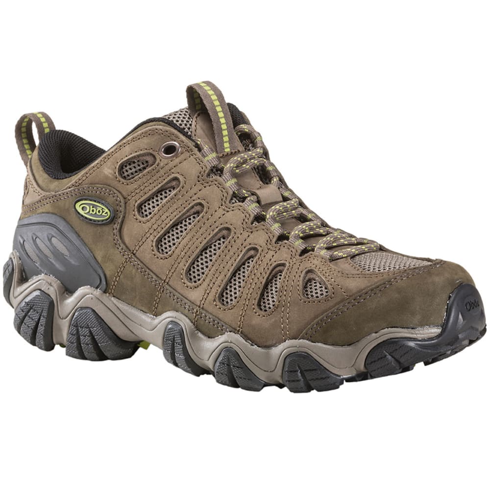 OBOZ Men's Sawtooth Low Hiking Shoes, Umber 7
