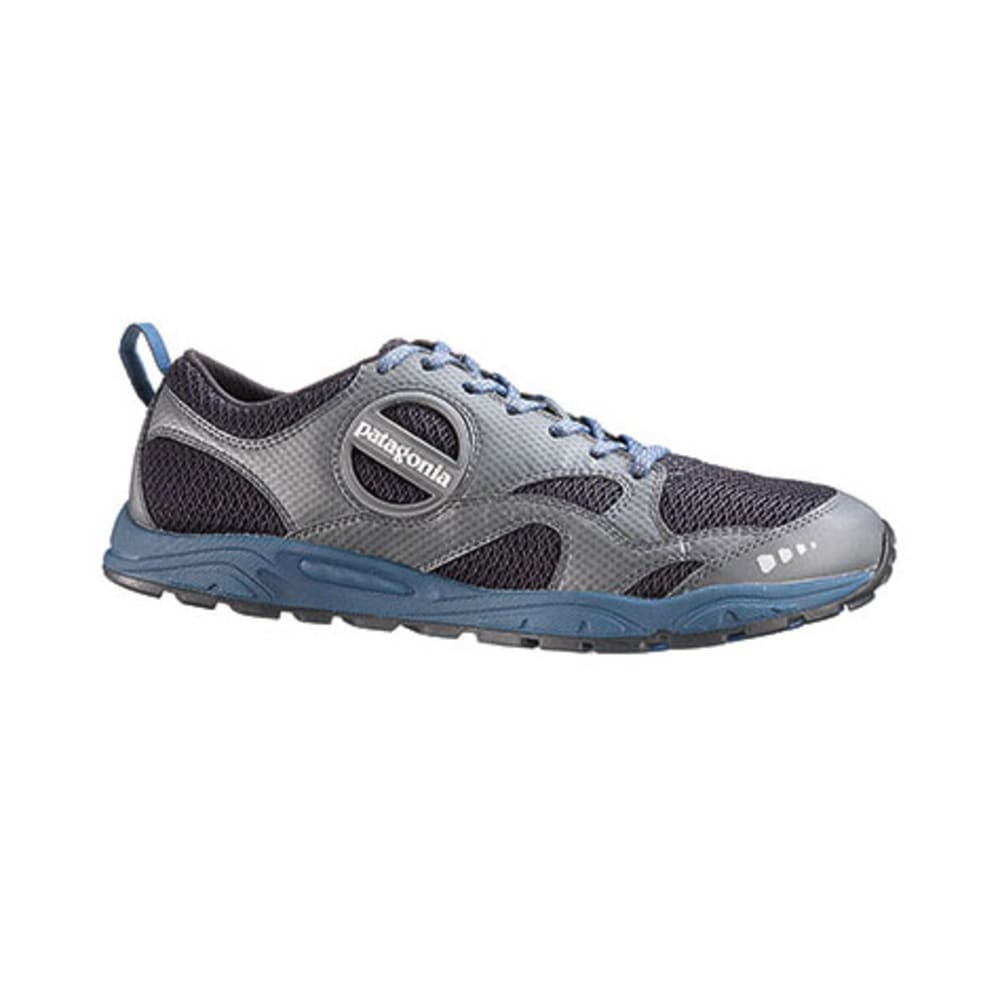 PATAGONIA Men's Evermore Trail Shoes, Black/Glass Blue - Eastern ...