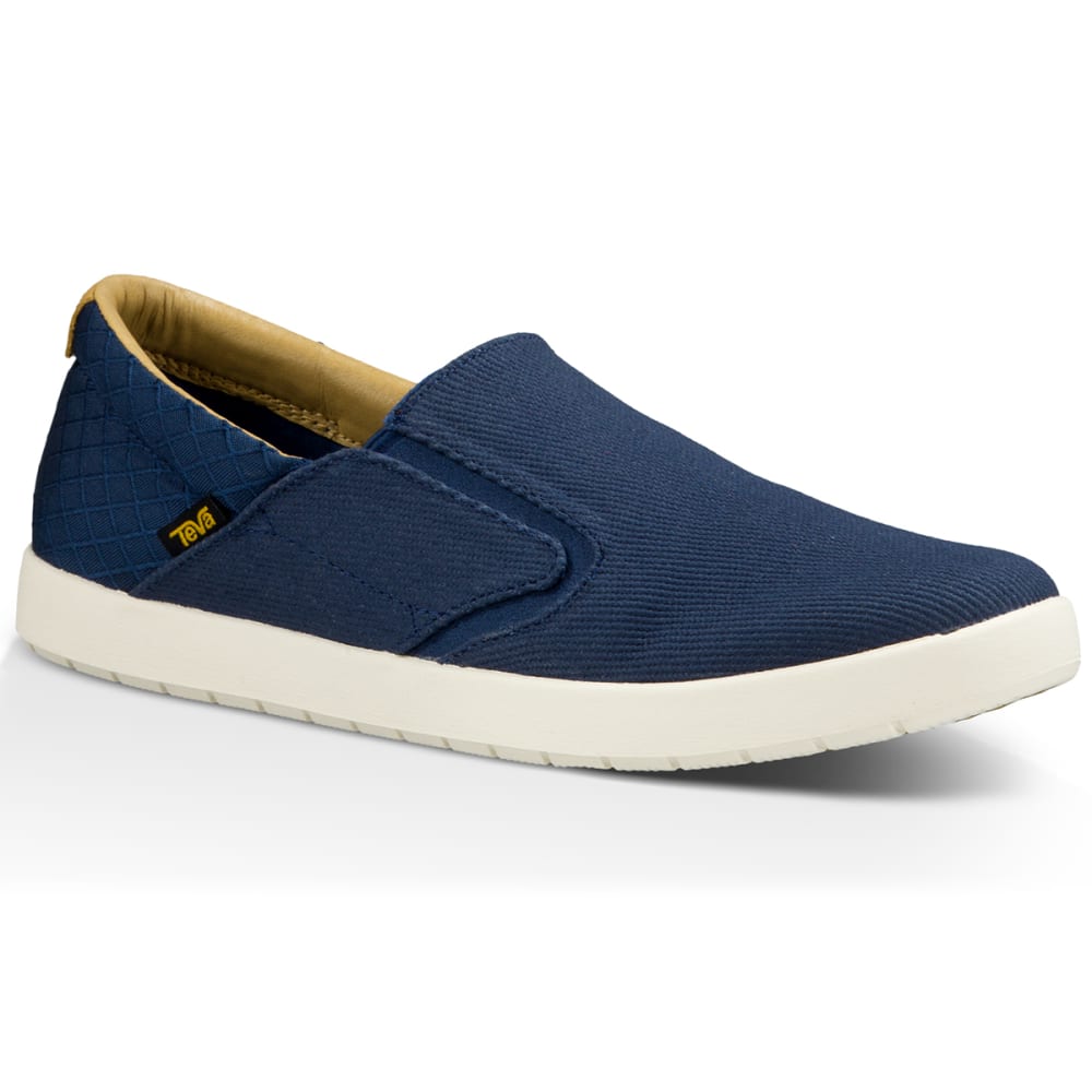 TEVA Men's Sterling Slip-On Shoes, Navy - Eastern Mountain Sports