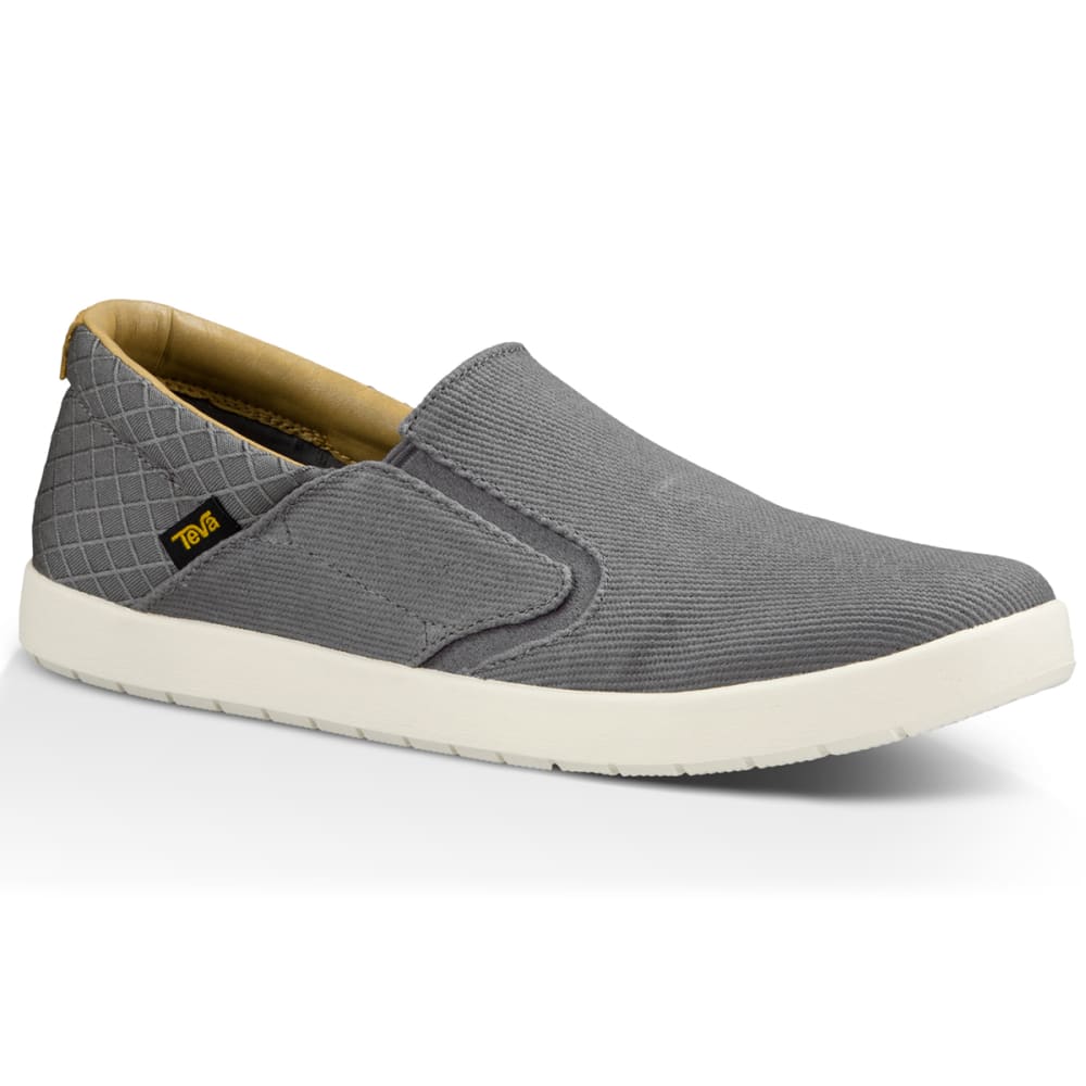 TEVA Men's Sterling Slip-On Shoes, Grey - Eastern Mountain Sports