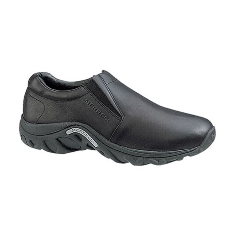 MERRELL Men's Jungle Moc Nubuck Shoes, Midnight 6