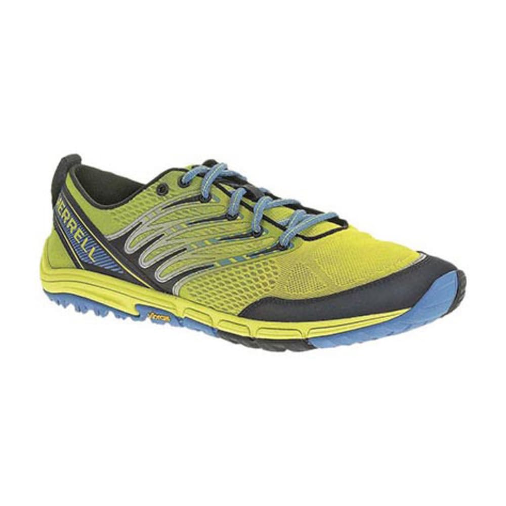 MERRELL Ascend Glove Barefoot Trail Running Shoes, High Viz/Navy ...