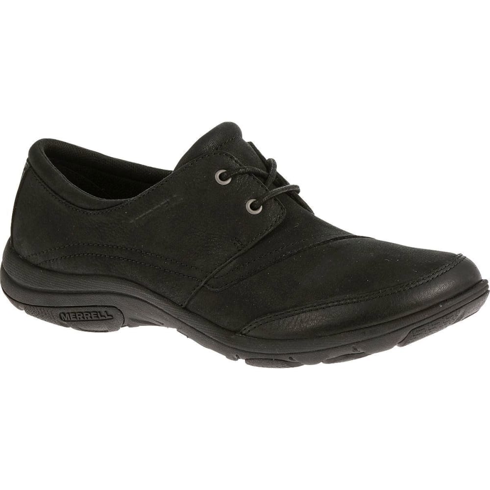 MERRELL Women's Dassie Tie Shoes, Black - Eastern Mountain Sports