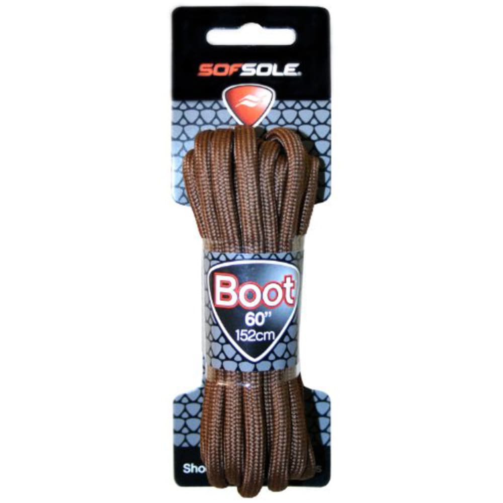 SOF SOLE Waxed 60 in. Laces, Light Brown NO SIZE