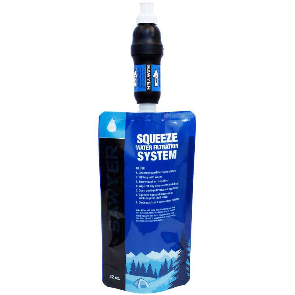 SAWYER PRODUCTS Squeeze Filter, 32 oz. NA