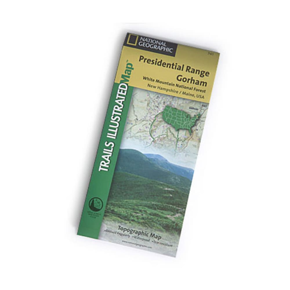 NAT GEO Presidential Range Map NA