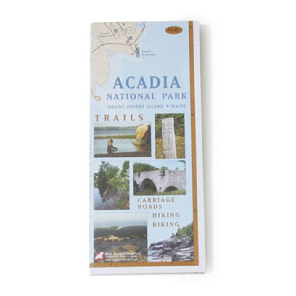 Acadia National Park Map NA
