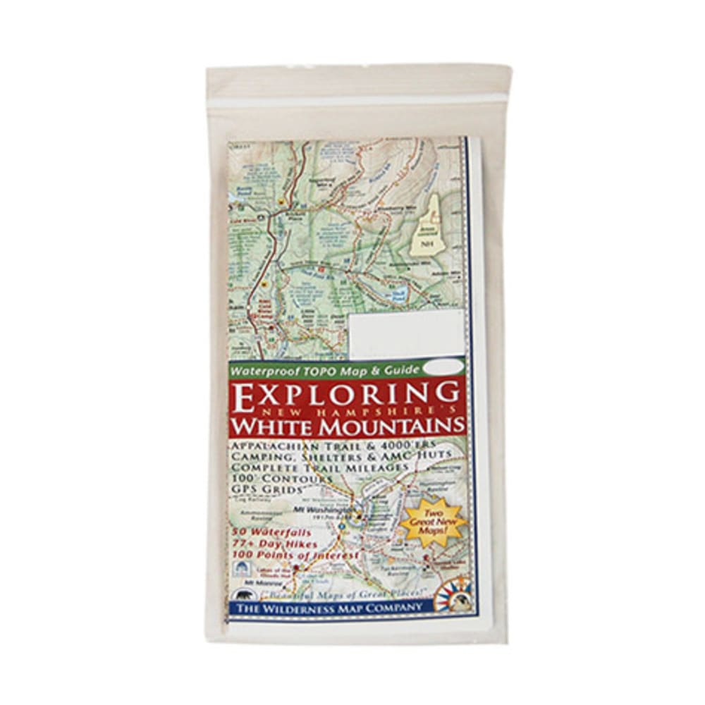 Exploring NH's White Mountains Map NA