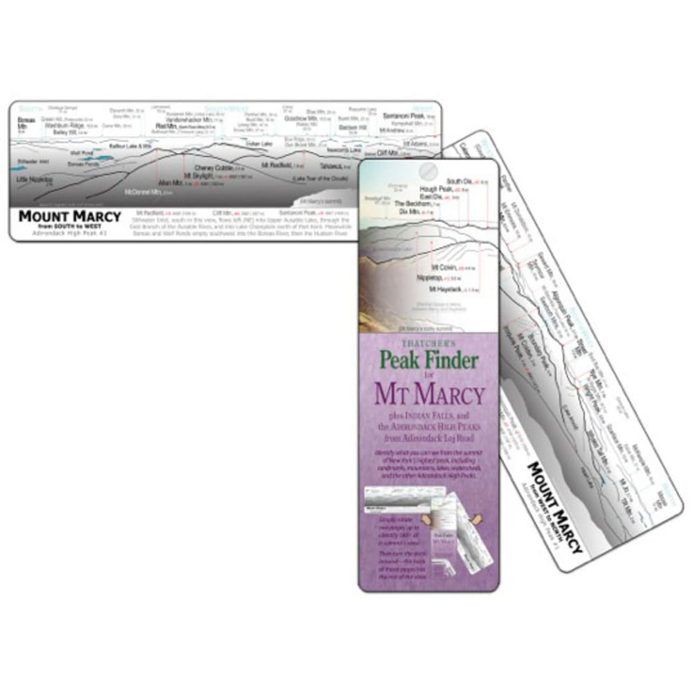 THATCHER'S Peak Finder, Mount Marcy NO SIZE
