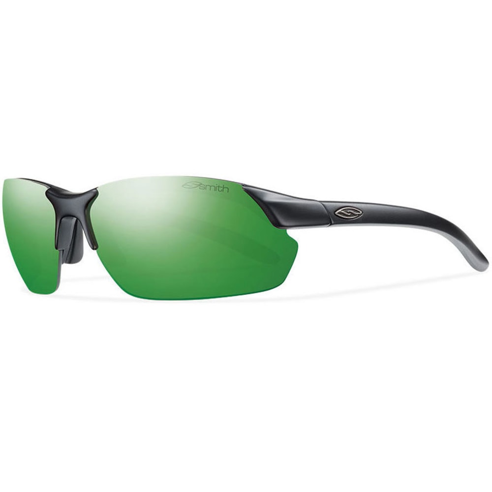 SMITH Parallel Max Sunglasses, Matte Black/Green SOL - Eastern