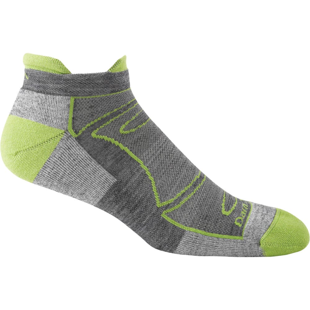 DARN TOUGH Men's No-Show Light Cushion 1/4 Run/Bike Socks - Eastern ...