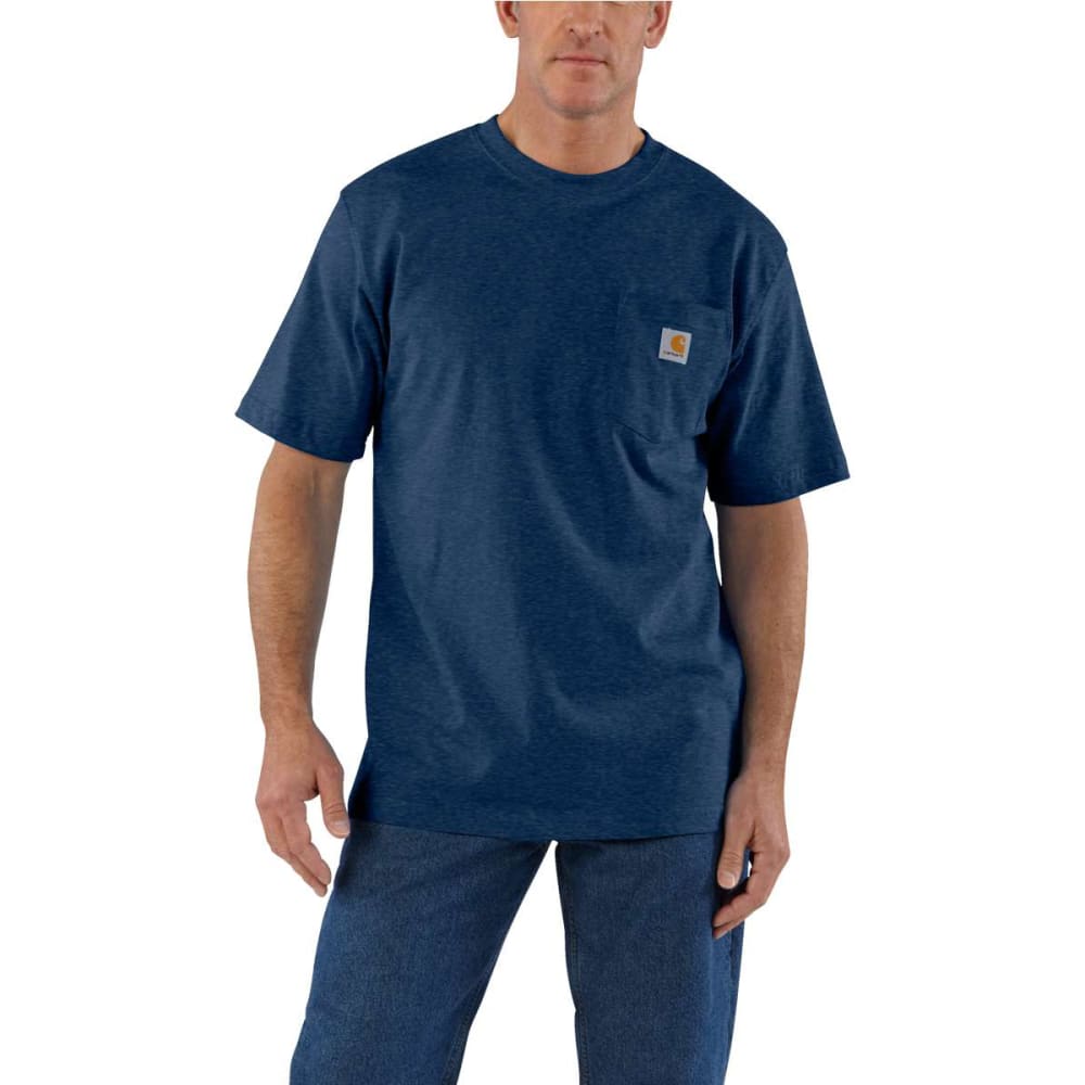 CARHARTT Men's K87 Workwear Pocket Short-Sleeve Shirt M