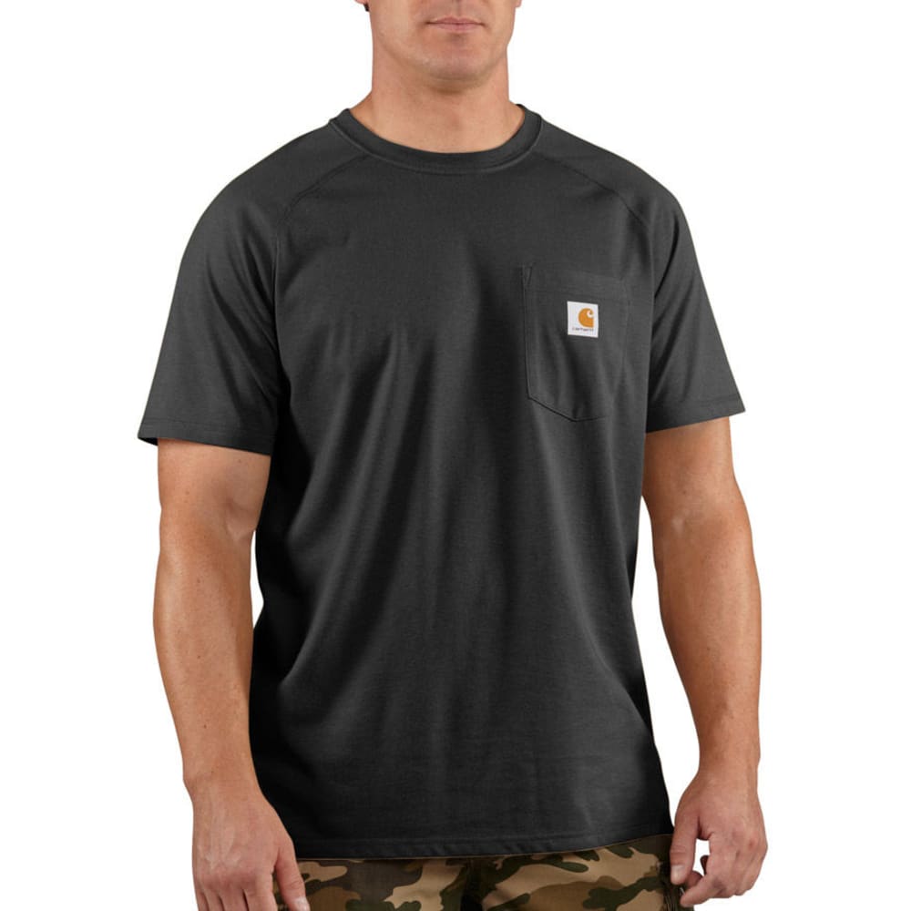 CARHARTT Men's Force Relaxed Fit Midweight Short-Sleeve Pocket T-Shirt ...