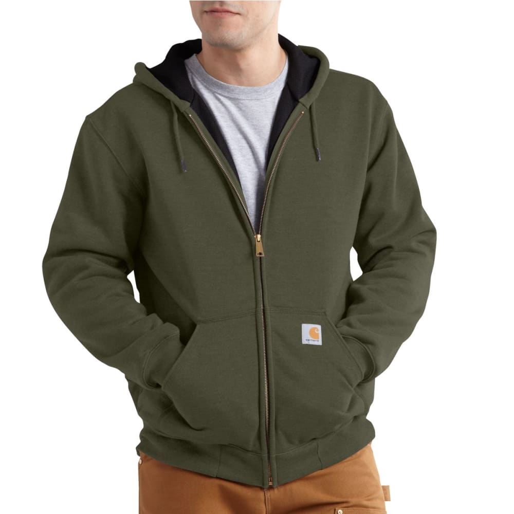 CARHARTT Men's Rain Defender Rutland Hooded Zip-Front Sweatshirt LT