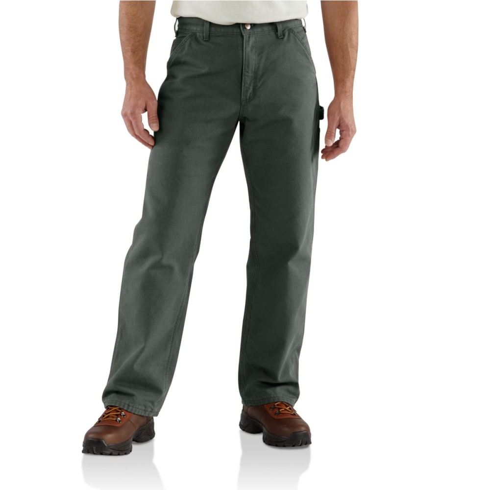 CARHARTT Men's Washed Duck Flannel Lined Work Pants - Eastern Mountain ...