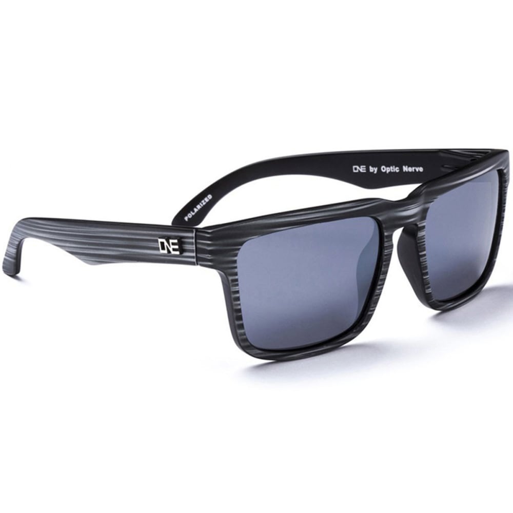 OPTIC NERVE ONE Mashup Sunglasses, Gray/Smoke ONE SIZE