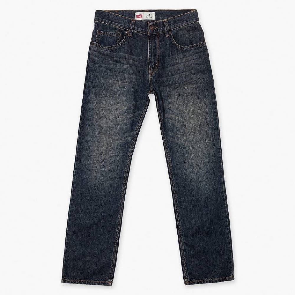 LEVI'S Boys' 505 Straight Fit Jeans 8