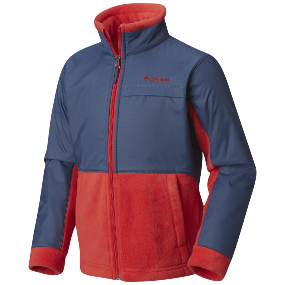 COLUMBIA Boys' Steens Mountain Overlay Fleece XS