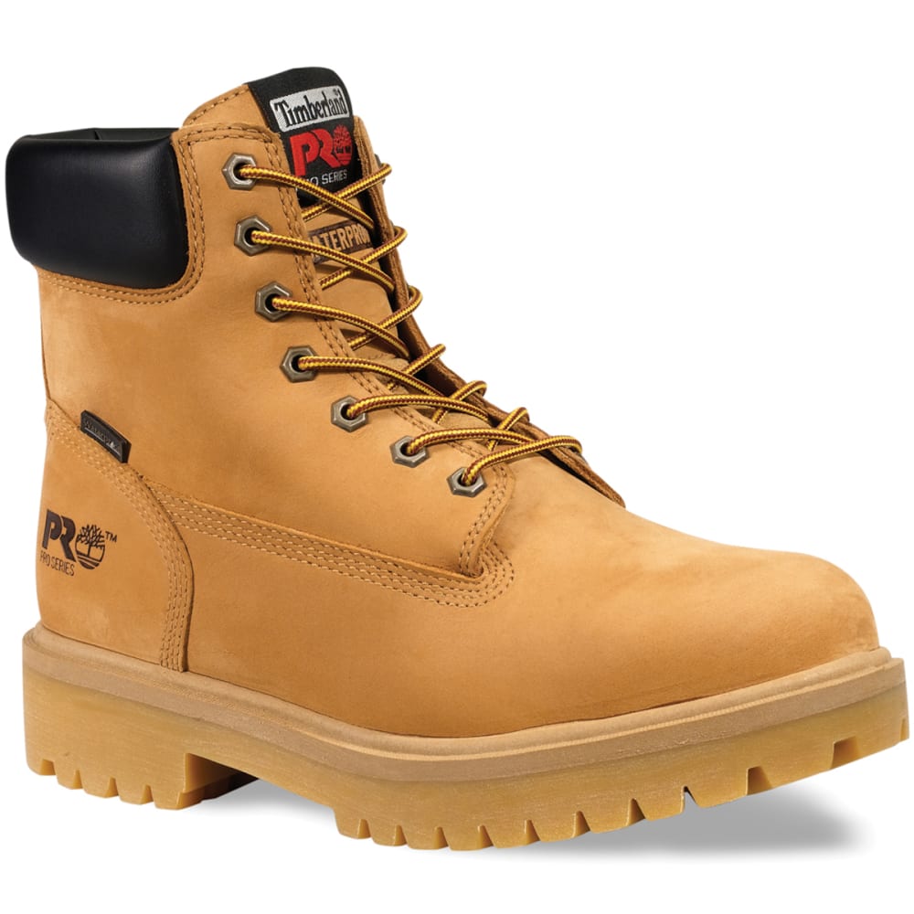 TIMBERLAND PRO Men's 6 inch Steel Toe Work Boots, Medium 7
