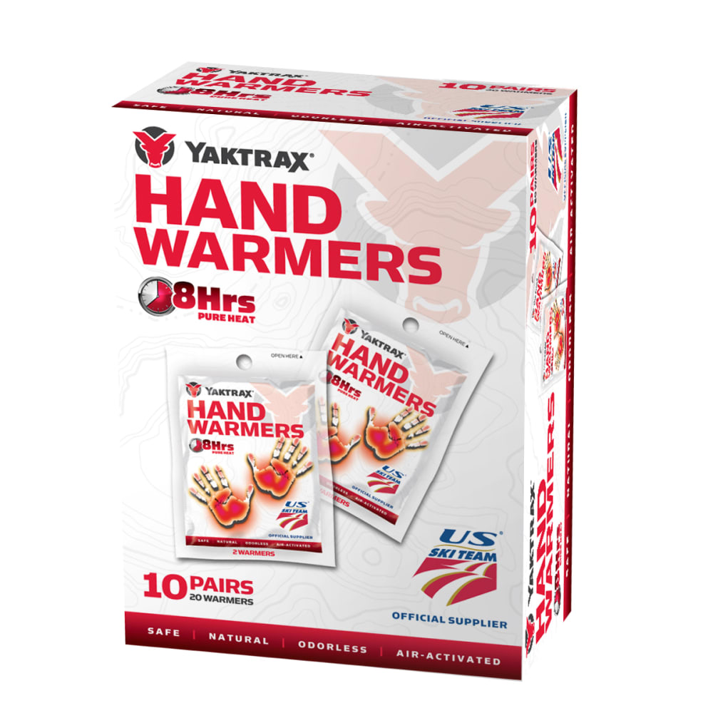 YAKTRAX Hand Warmers, 10-Pack NO SIZE