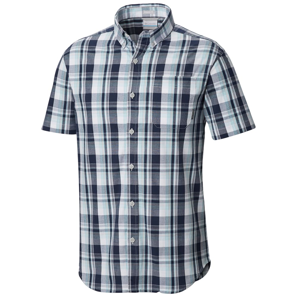 COLUMBIA Men's Rapid Rivers Mirage Short-Sleeve Shirt S