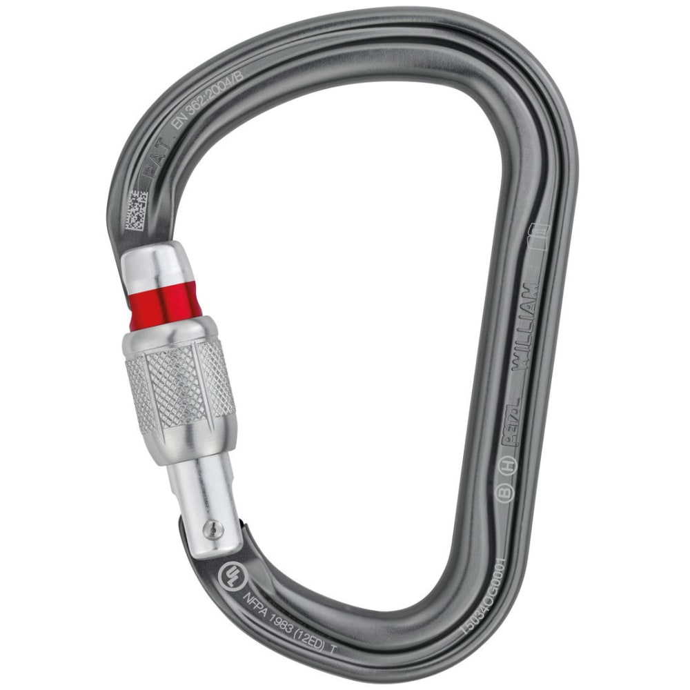 PETZL William Screw Lock Carabiner NA
