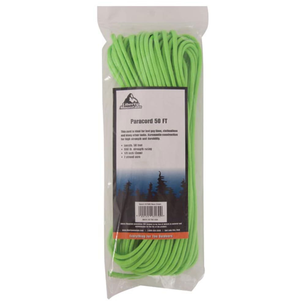 LIBERTY MOUNTAIN SPORTS Paracord 50' NO SIZE