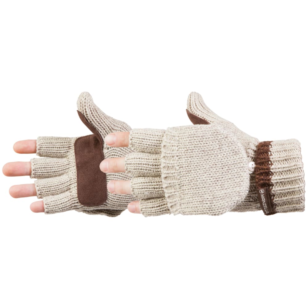 MANZELLA Men's Ragwool Convertible Gloves ONE SIZE