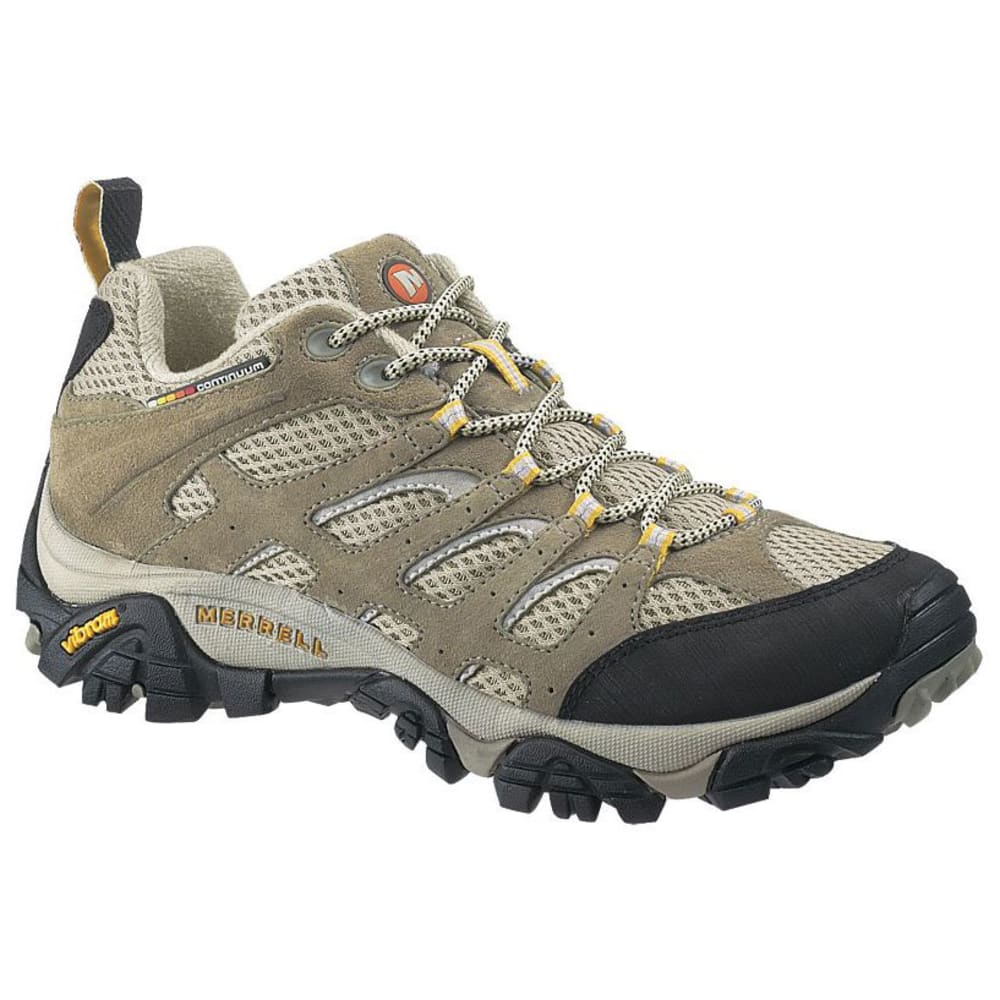 MERRELL Women's Moab Ventilator Hiking Shoe, Taupe, Wide - Eastern Mountain Sports