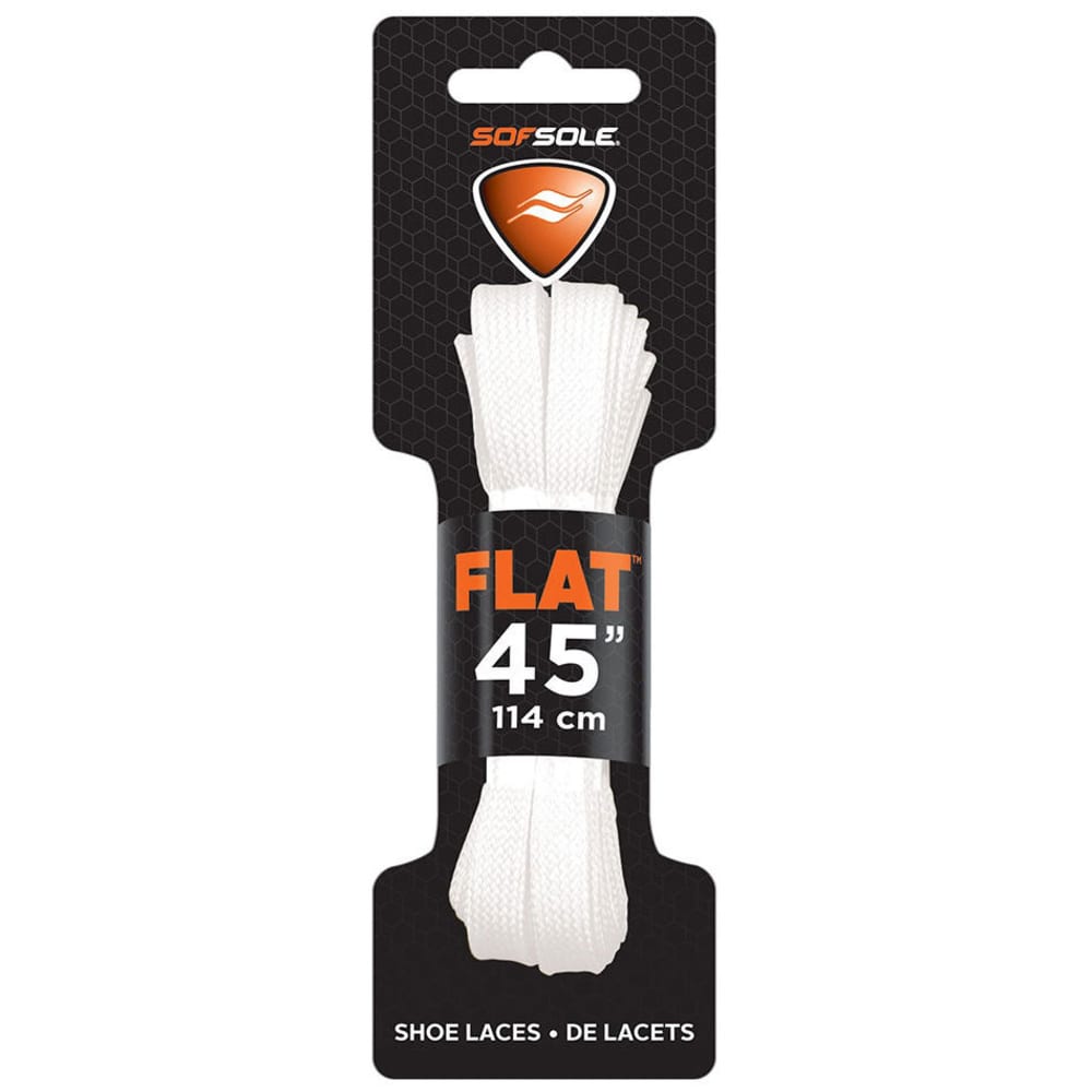 SOF SOLE 45 in. Flat Athletic Shoe Laces ONE SIZE