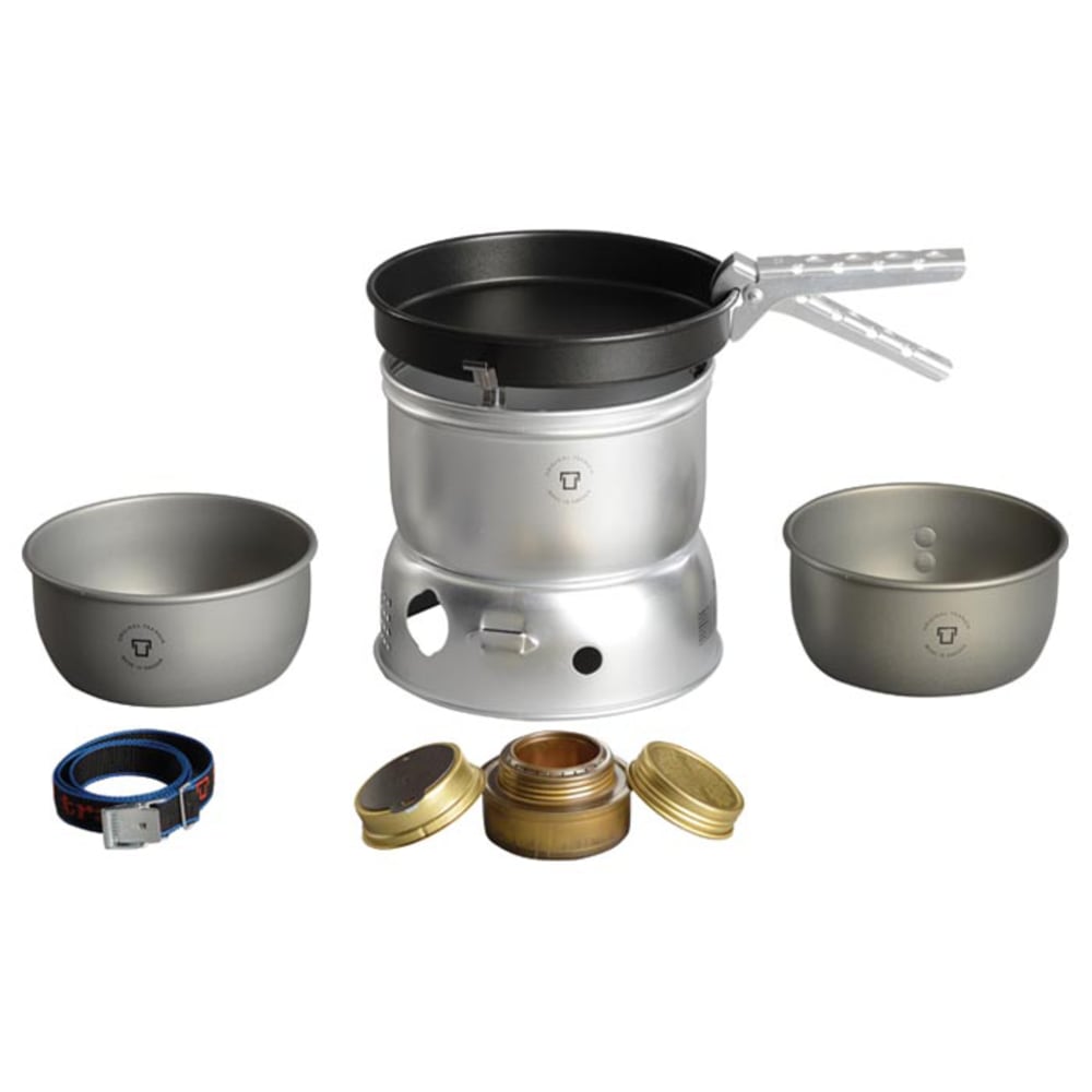 TRANGIA 27-9 Ultralight Hard Anodized Alcohol Stove Kit with Windshield NO SIZE