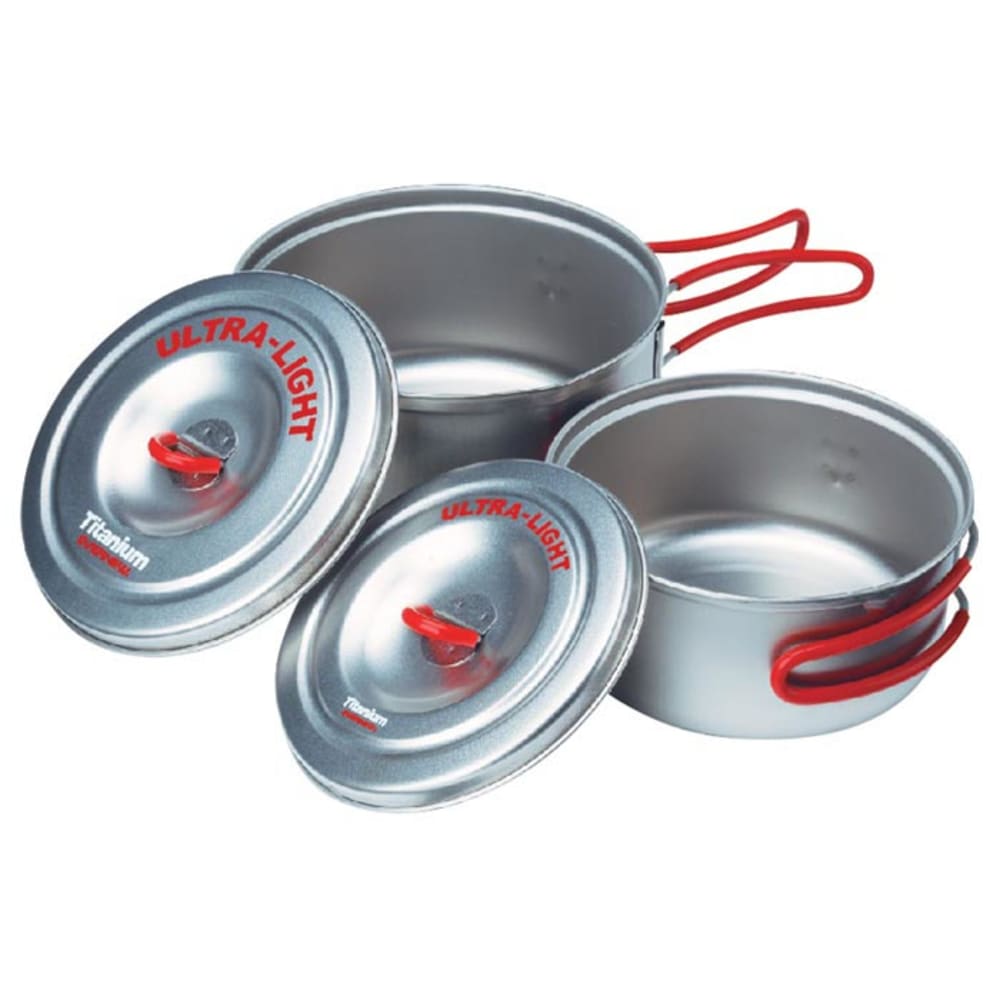 EVERNEW Titanium Ultra-Light Small Pot Set S