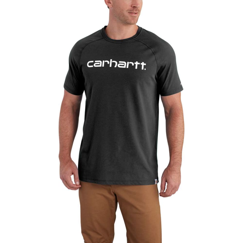 CARHARTT Men's Force Cotton Delmont Graphic Short-Sleeve Tee M