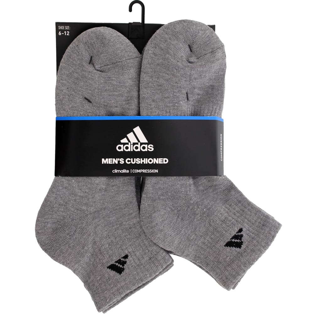 adidas Originals MID ANKLE 6 pack - Chaussettes - white/medium grey  heather/black/gris 