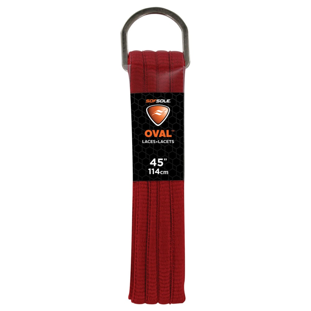 SOF SOLE 45 in. Athletic Oval Laces ONE SIZE
