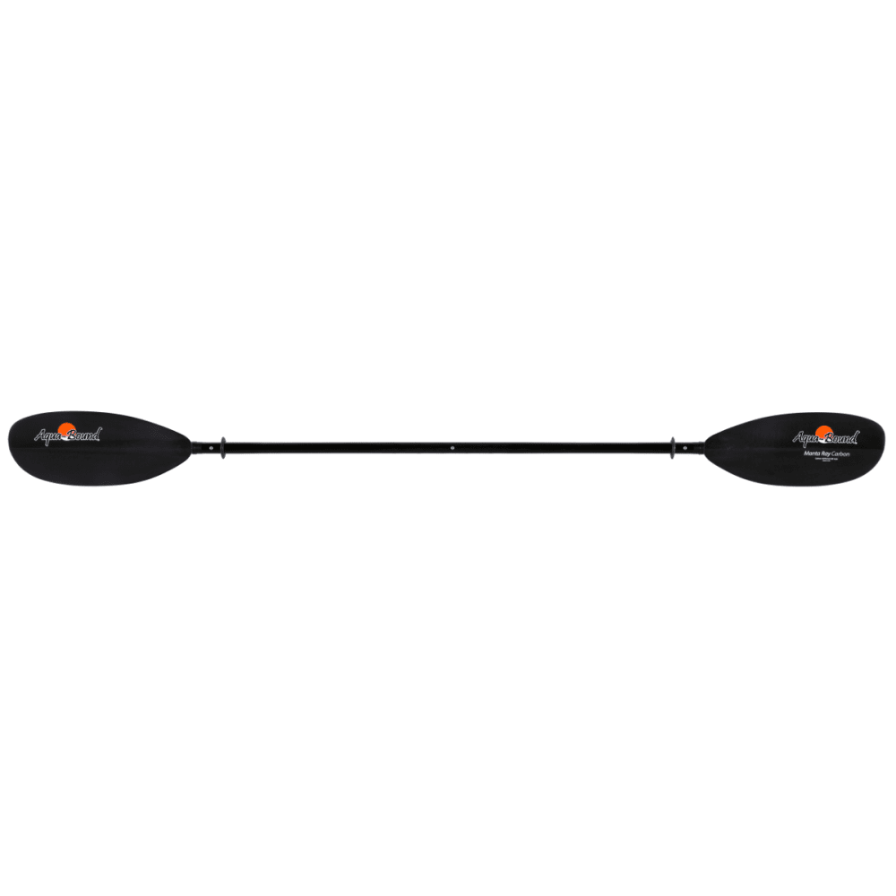 AQUA-BOUND Eagle Ray Carbon Kayak Paddle, 4-Piece, Snap-Button 210