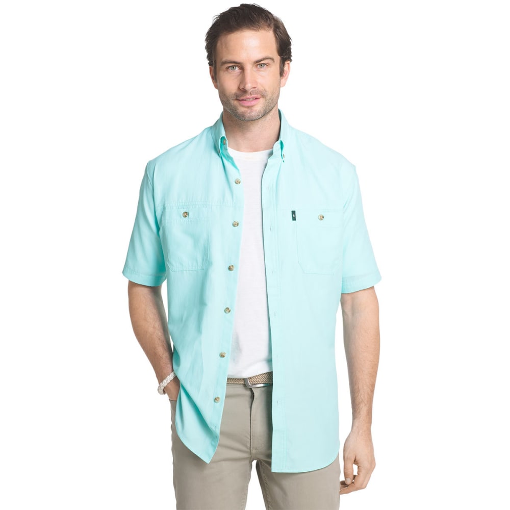  G.H. Bass & Co. Men's Short Sleeve Solid Explorer