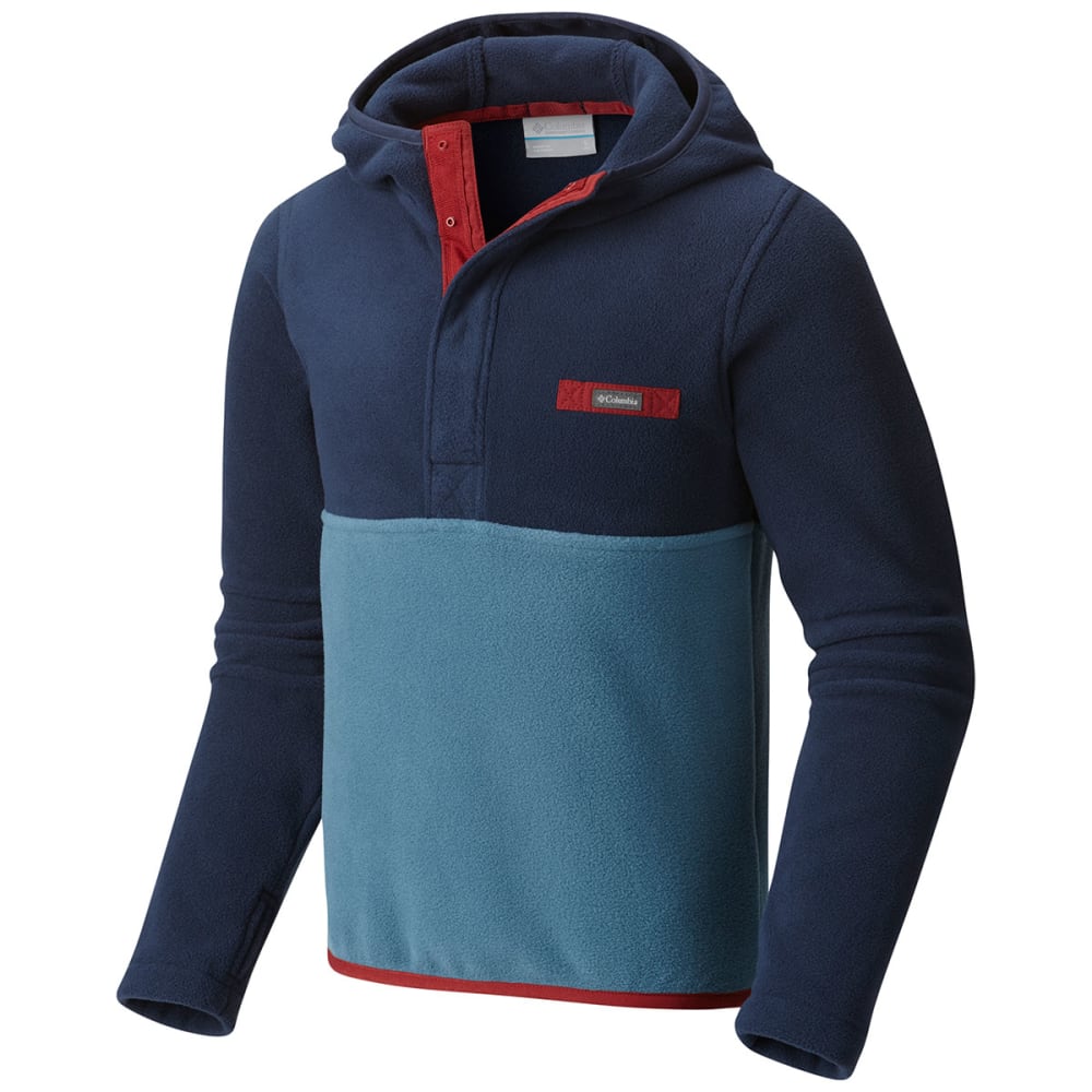 COLUMBIA Boys' Mountain Side Fleece Pullover Hoodie S
