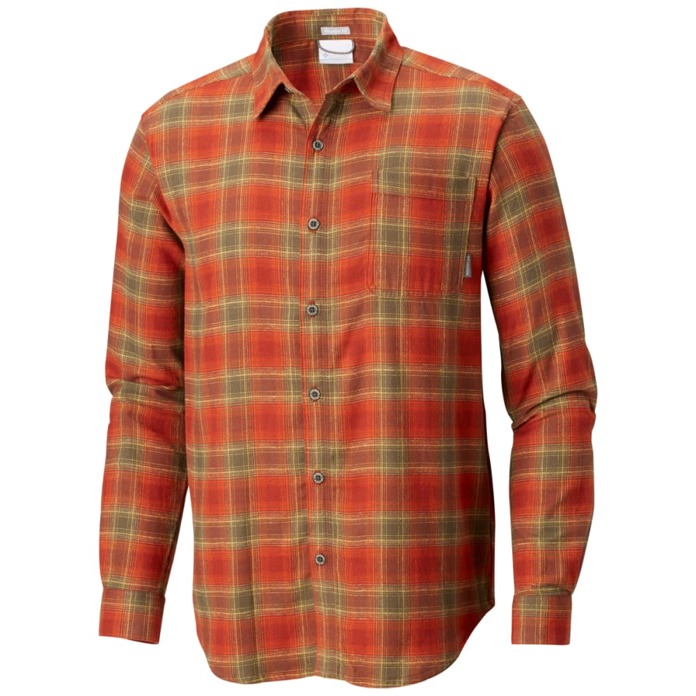 COLUMBIA Men's Boulder Ridge Long-Sleeve Flannel Shirt XXL