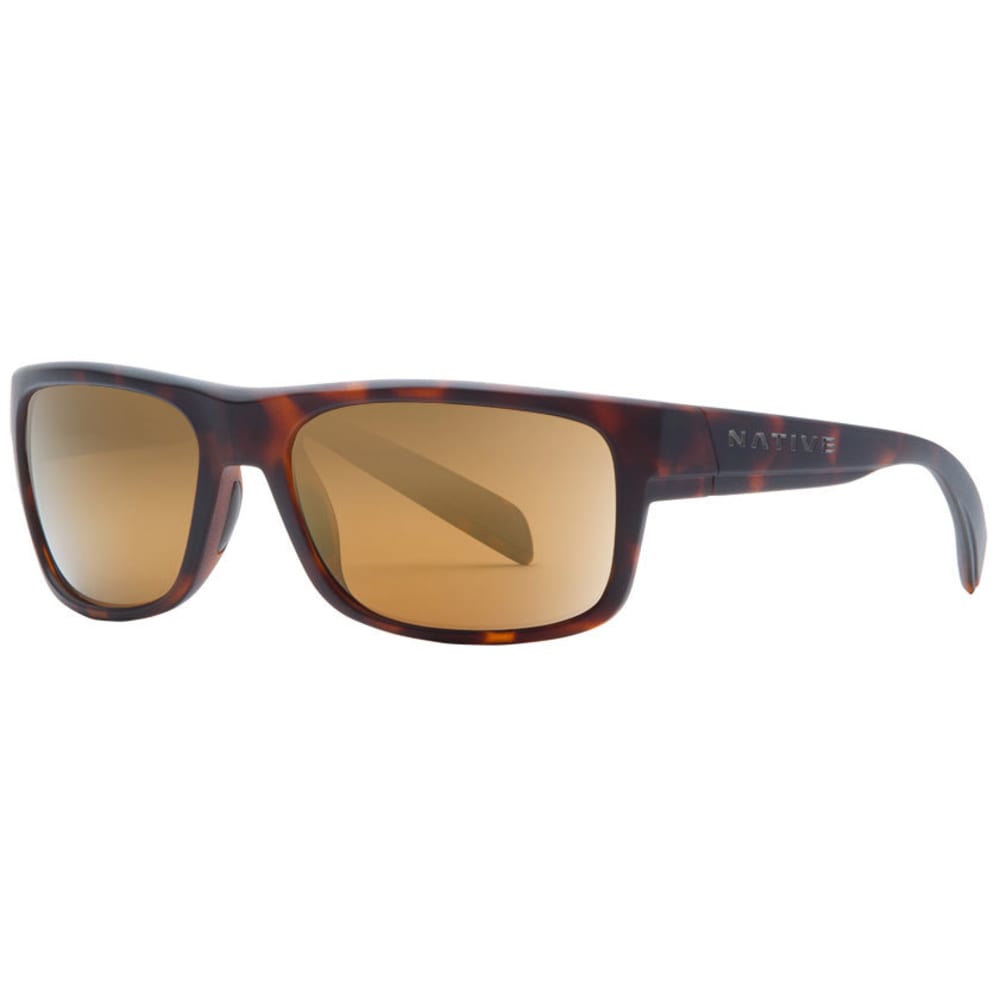 NATIVE EYEWEAR Ashdown Sunglasses, Matte Tortoise/Bronze Reflex NO SIZE