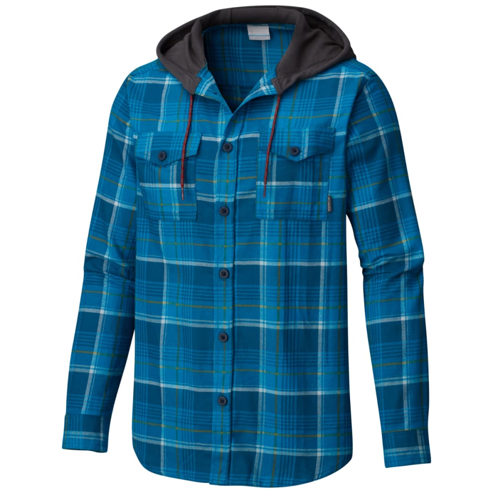COLUMBIA Men's Flare Gun Flannel Hoodie S