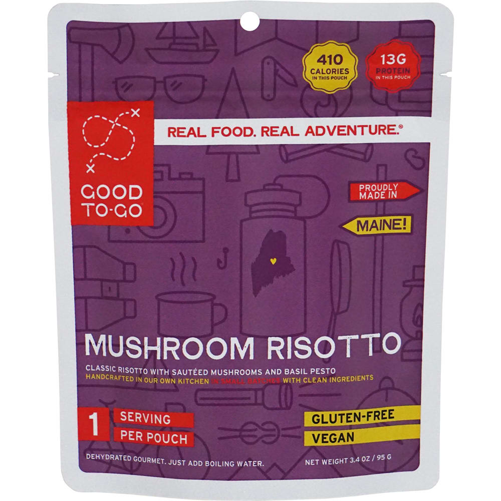 GOOD TO-GO Herbed Mushroom Risotto, Single Packet NO SIZE