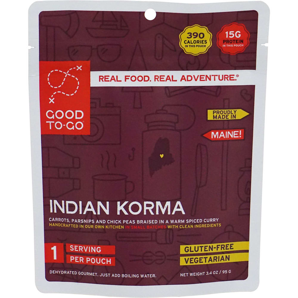 GOOD TO-GO Indian Vegetable Korma Single Packet NO SIZE