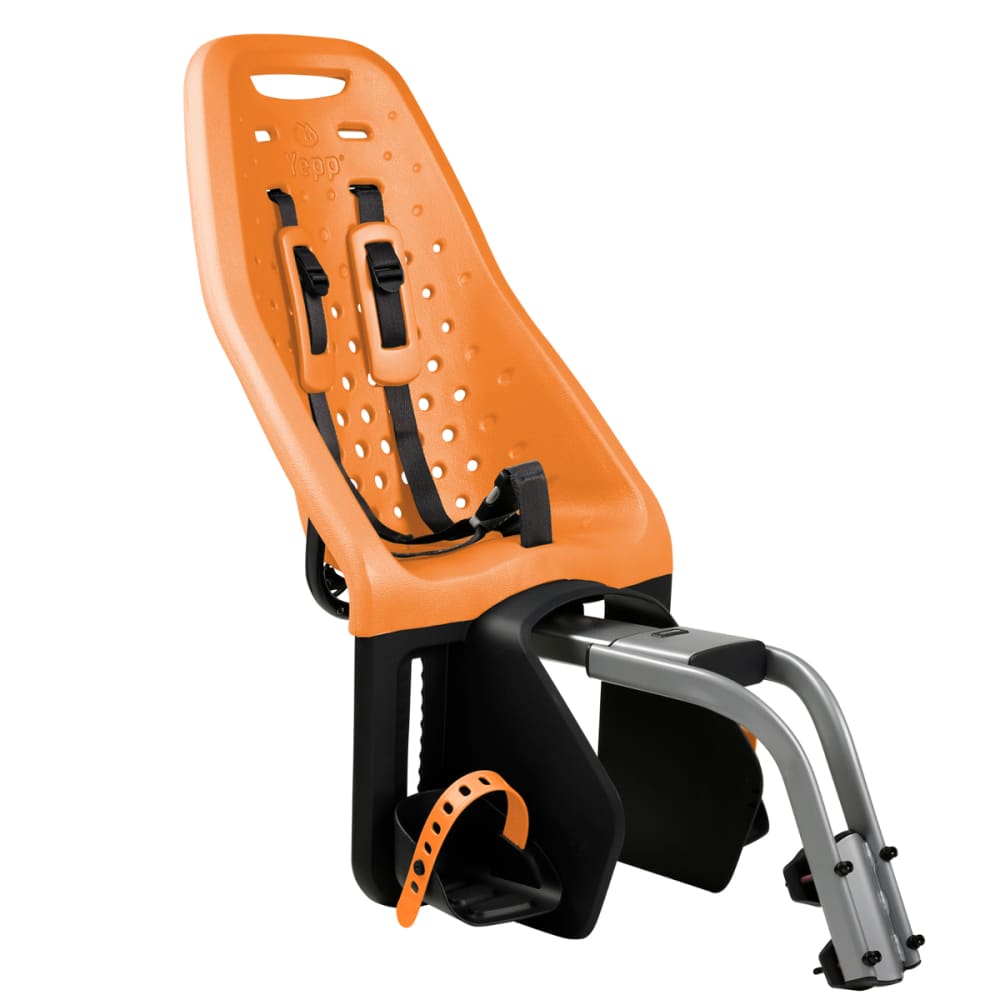 THULE YEPP Maxi Child Bike Seat, Seat Post, Orange ONE SIZE