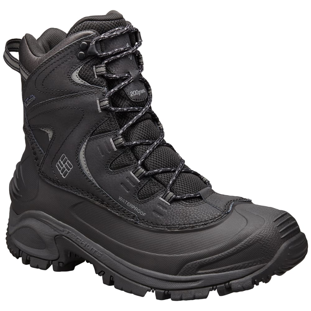 COLUMBIA Men's Bugaboot II Waterproof Insulated Mid Winter Boots, Black ...