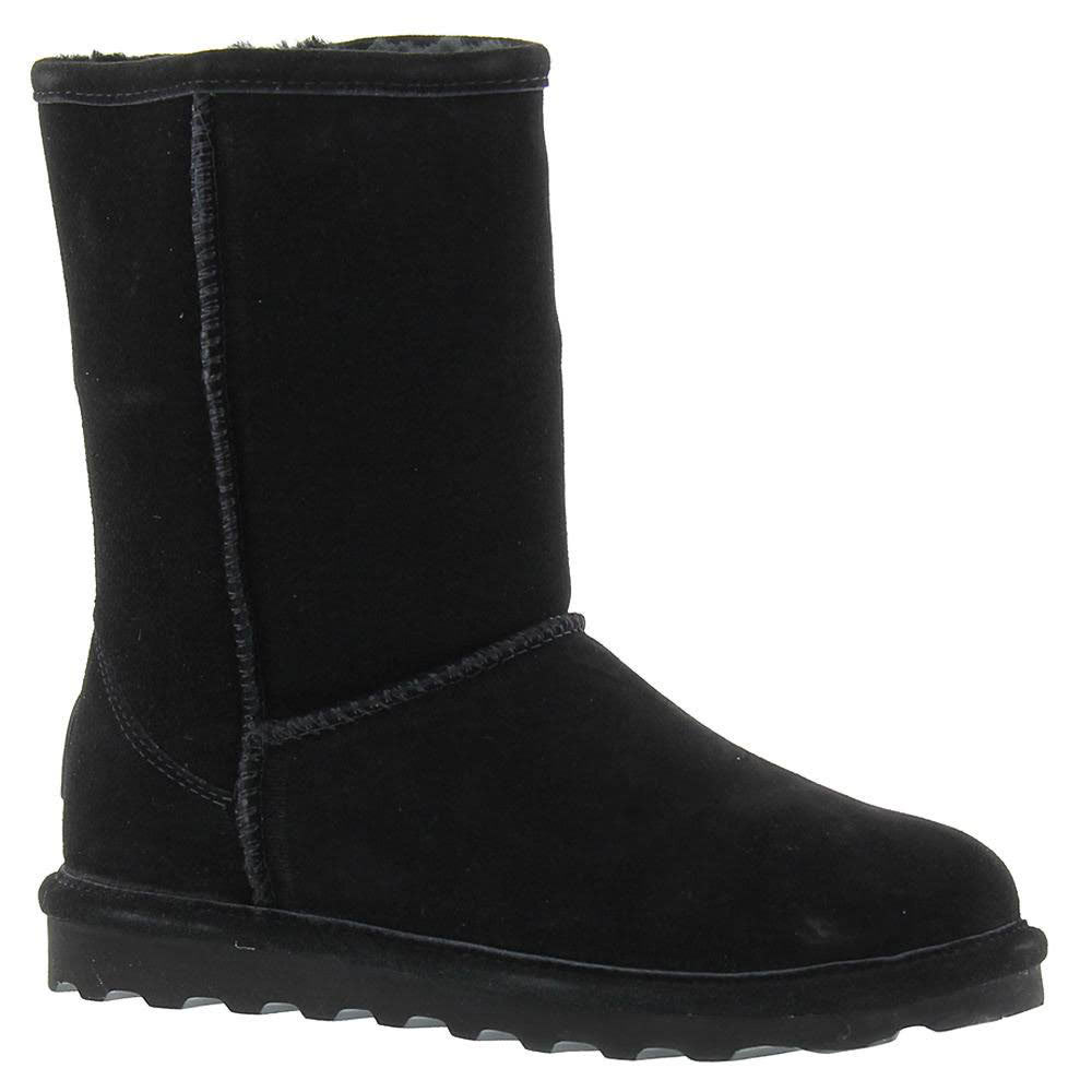 BEARPAW Women's Elle Short Boots, Black 6
