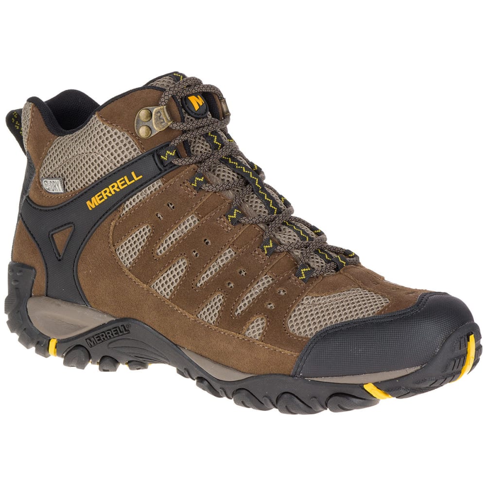 MERRELL Men's Accentor Mid Ventilator Waterproof Hiking Boots 9