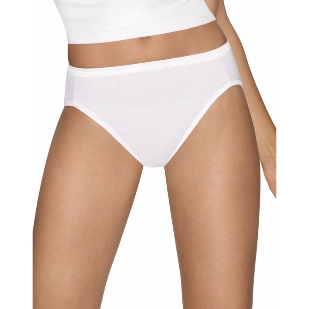 HANES Women's Ultimate Hi-Cut Panties, 5-Pack 5