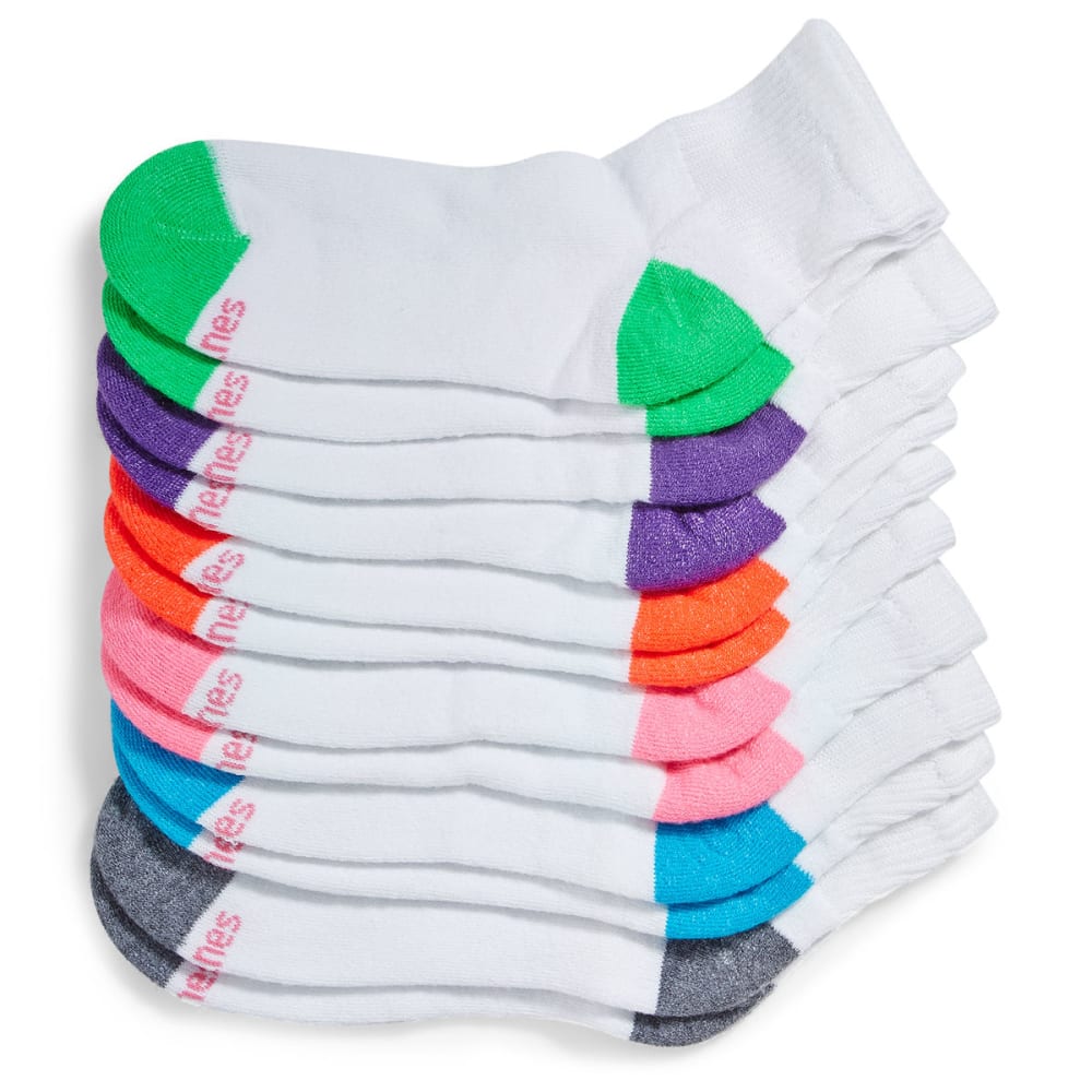 HANES Women's Ultimate Ankle Socks, 6-Pack 5-9