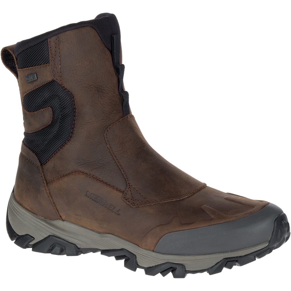 MERRELL Men's Coldpack Ice+ 8-Inch Zip Polar Waterproof Boots, Copper Mountain - Eastern